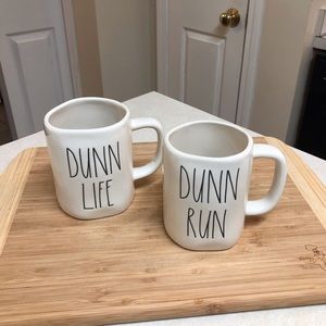 Two Rae Dunn Mugs